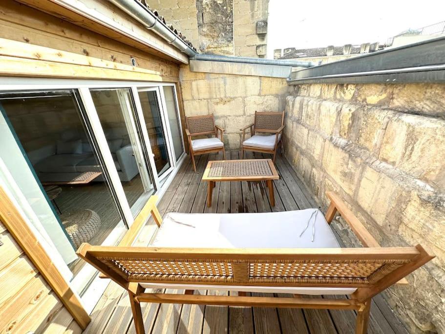 5- Hypercentre - 4Pers - Clim - Terrasse - Netflix Apartment Libourne Exterior photo